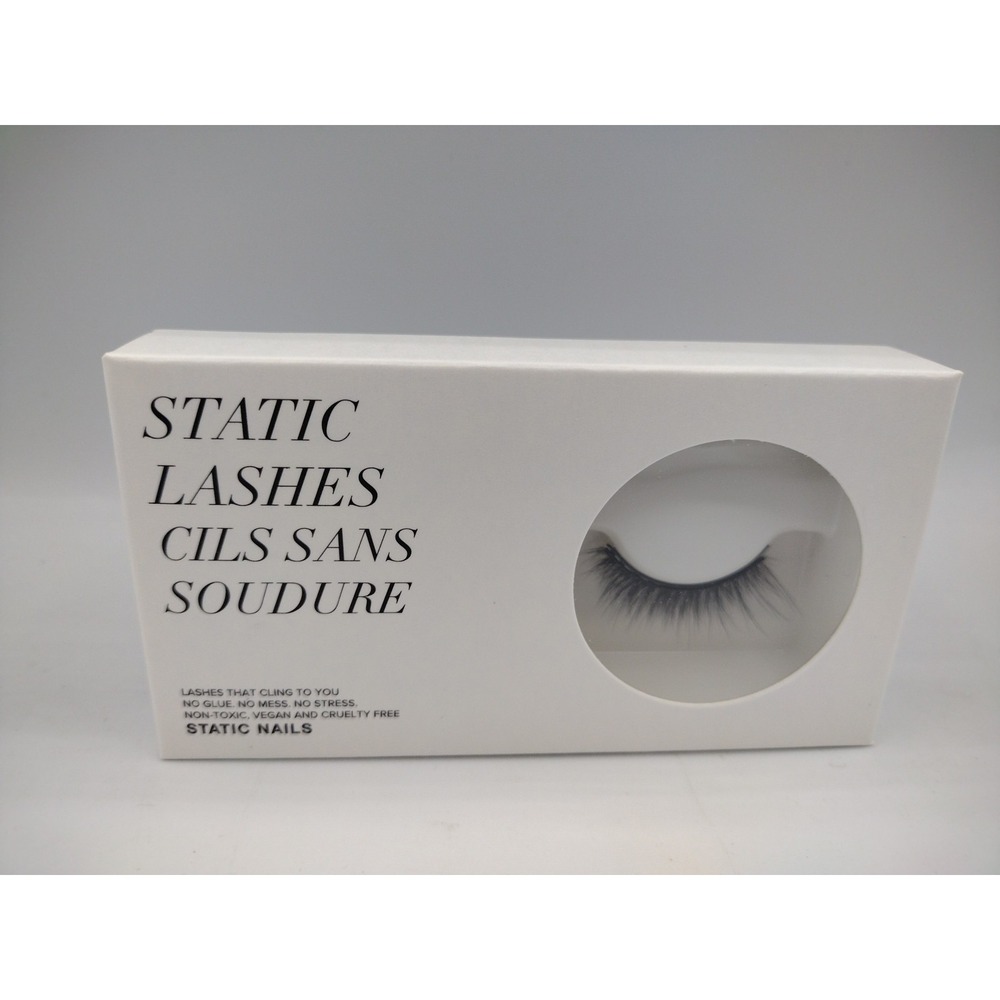 Static Nails Magnetic Lashes Black Vegan Non-Toxic Glue-Free Reusable Long